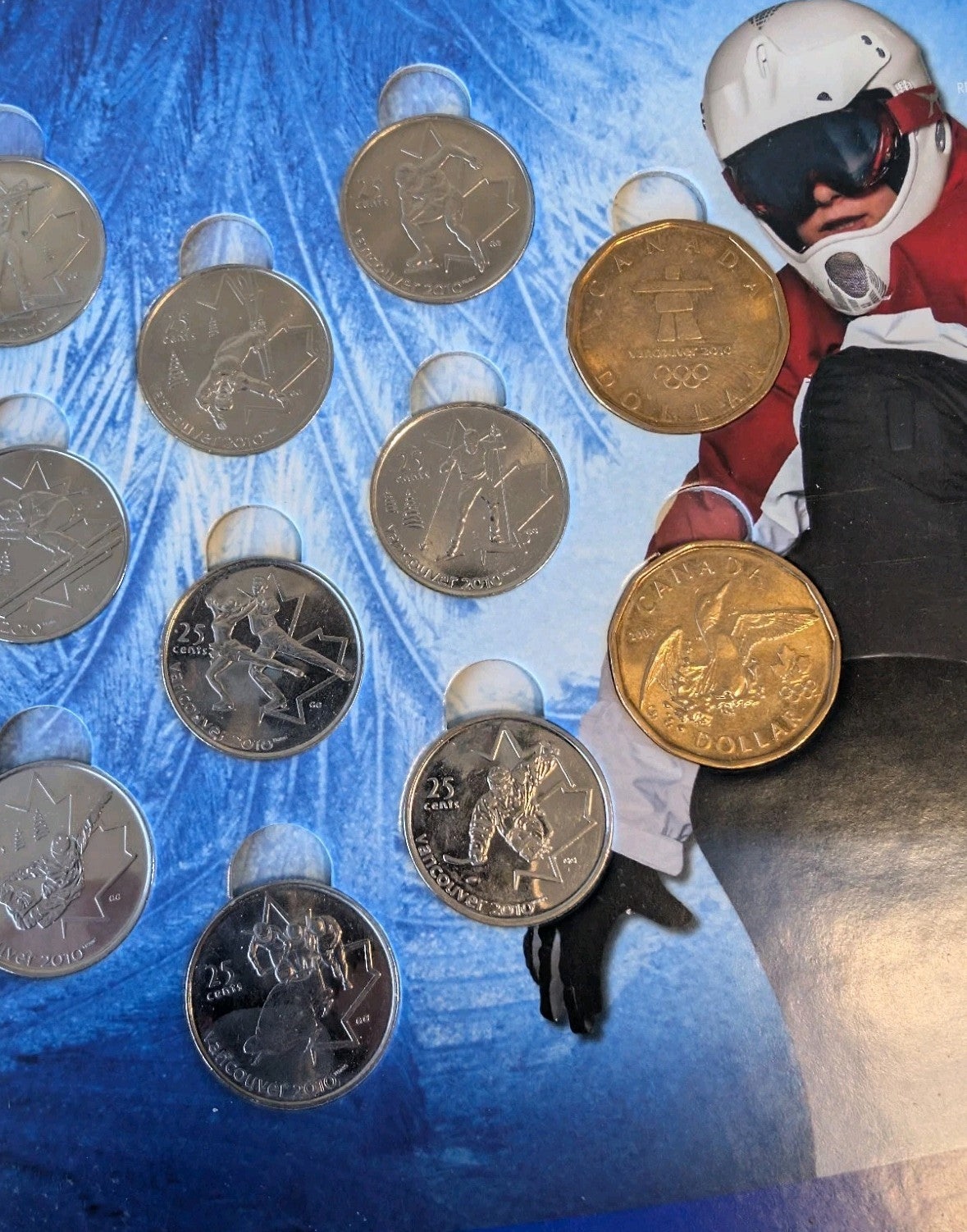 Vancouver 2010 - Circulated Coins Set - 17 commemorative Circulation Coins Set3