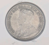 1913 Canada 25 Cent circulated Condition1