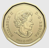 2023 Canada Uncirculated  5 coin SET - O Canada - special loon obverse & reverse2