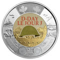 CANADA 2019 Dday coloured $2 brilliant uncirculated coin Toonie from mint roll - NumisFind