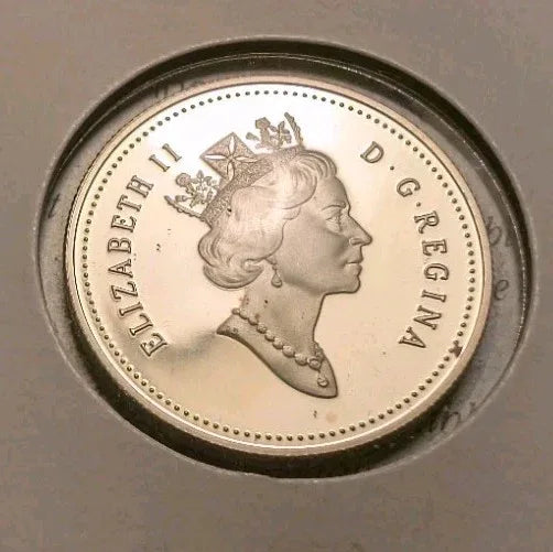 2001 Canada 50 cents silver proof - 0.925 Sterling Silver - NumisFind