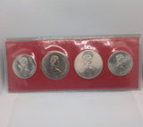 Montreal Olympic 1976 Sterling Silver Coins Issued 1974, Set of 4 Uncirculated - NumisFind