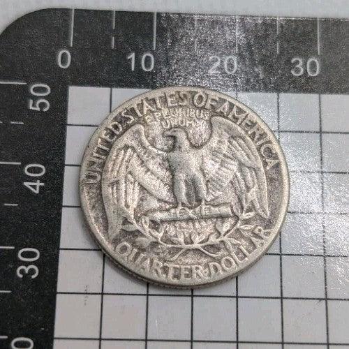 1954 USA United States 25c Washington Quarter .900 Silver Circulated - NumisFind