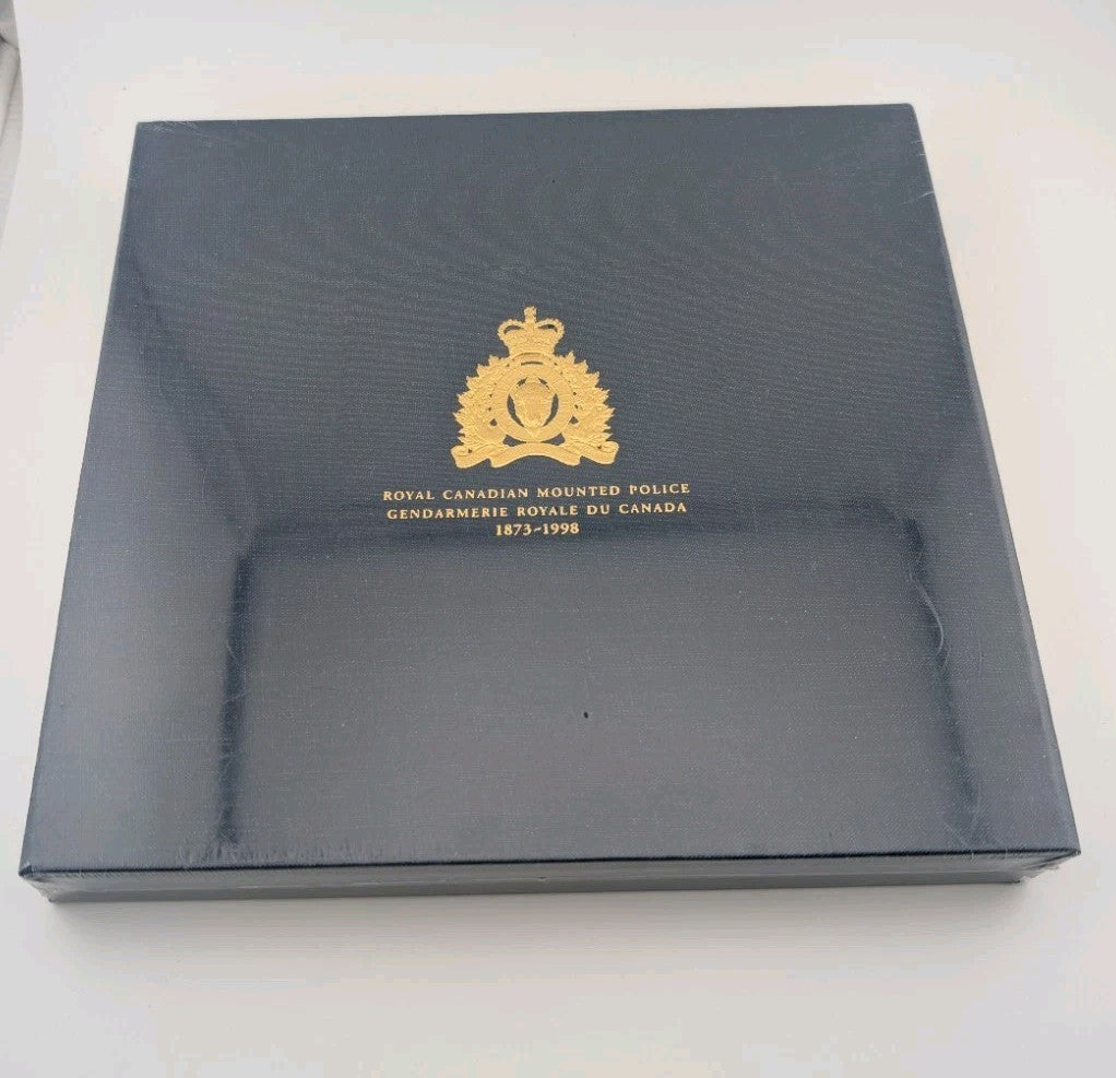 SEALED Canada Post 125th Anniversary Collection Set - 1oz .999 Silver RCMP Round1