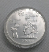 1974 Canada RCM 5 Dollar Silver 1976 Montreal Olympics Silver Coin-Athlete/Torch - NumisFind