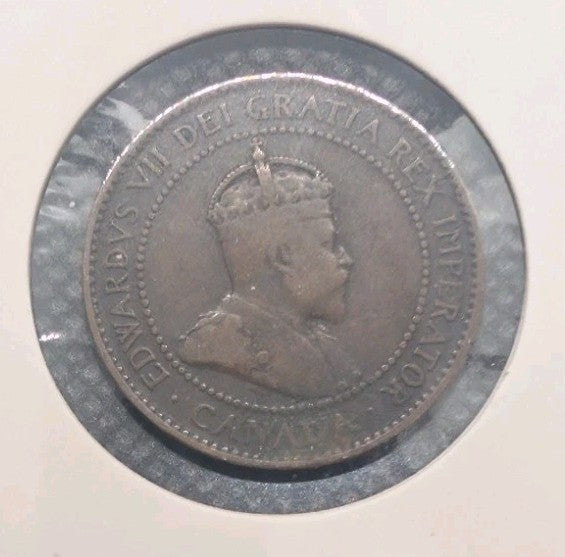 CANADA - 1906 Large Canadian 1 Cent Penny - G-41