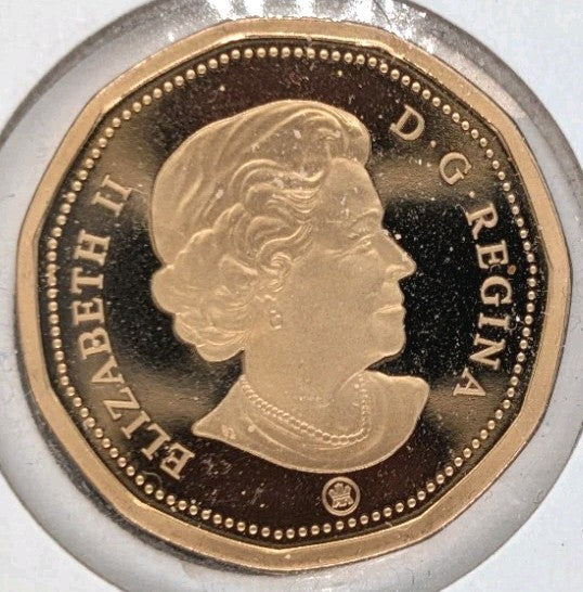 2008 Canada Proof Loonie - Uncirculated $1 One Dollar Coin (Steel)1