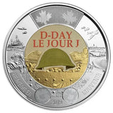 CANADA 2019 75th DDay COLOURED + NO COLOUR UNC $2 dollar toonie coins from roll - NumisFind