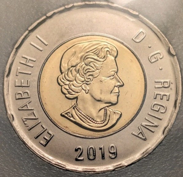**MS-62** 2$ 2019 Toonie Graded KSA - PERFECT CONDITION3