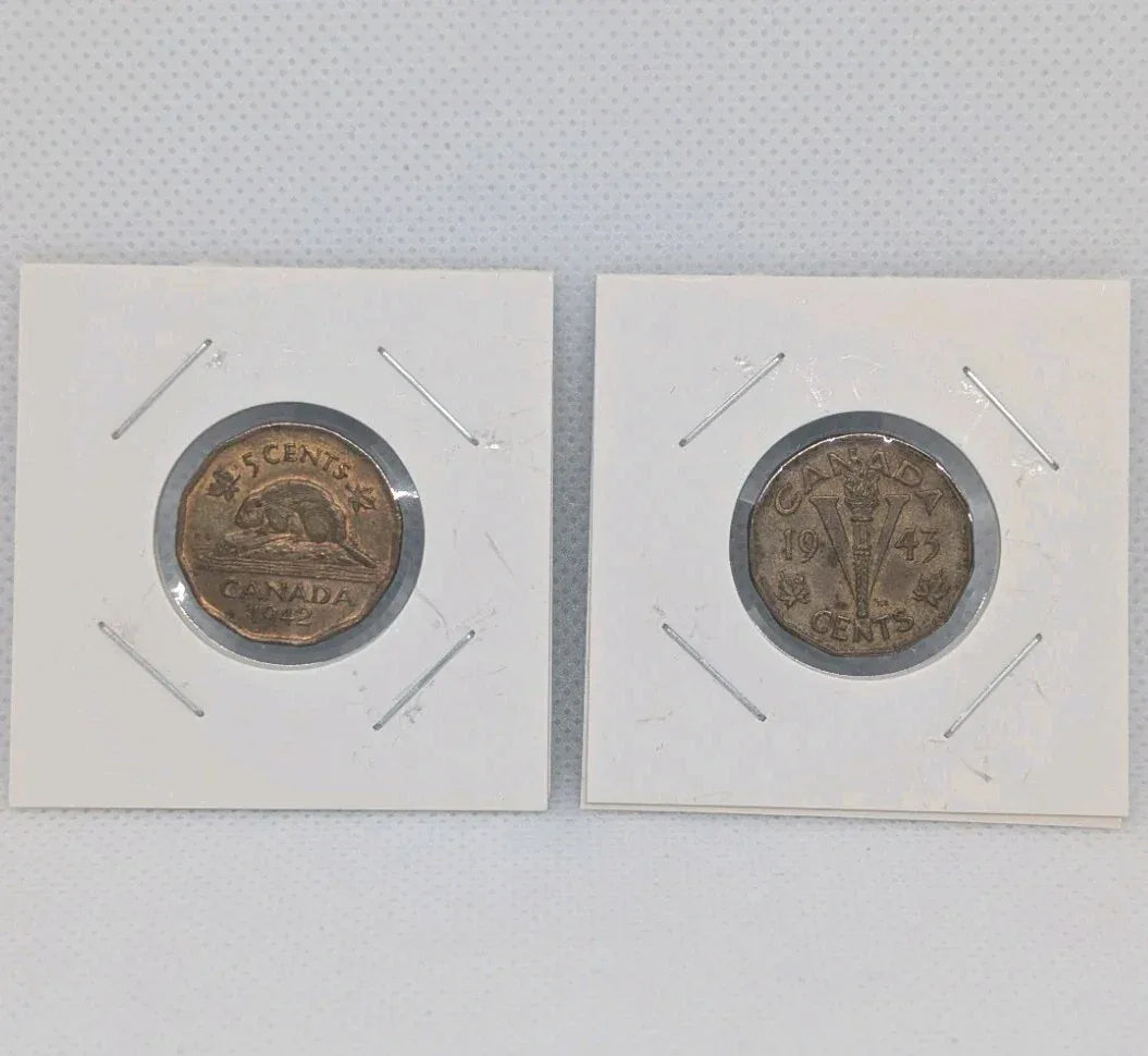 CA Complete collection - 5 cent 1922-1960 - KEY DATE 1925 - 42 coins - NumisFind