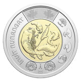 NEW ! 2024 Nunganat Toonie $2 No Color Canada Special Wrap RCM Roll - 25 coins - NumisFind
