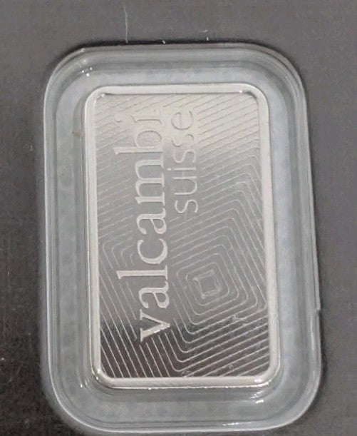 2 X 2.5 gram Platinum Bar - Valcambi Suisse - 999.5 Fine - Consecutive SN2