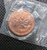 PL BU UNC Canada 2005 1c 1 cent penny coin magnetic mint sealed0
