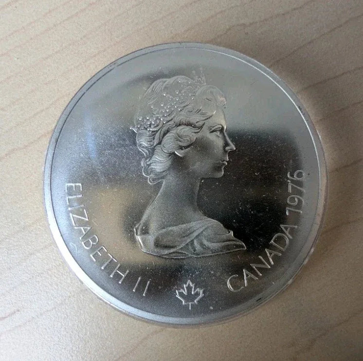1976 $10 Canadian Canada Olympic Silver Coin - NumisFind