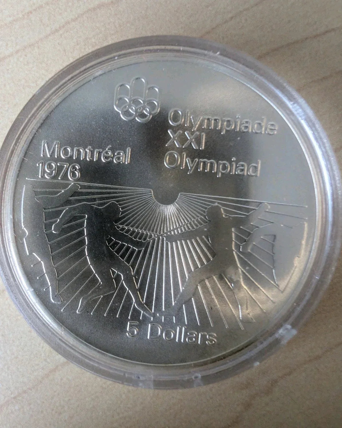 1976 Canada RCM 5 Dollar Silver Montreal Olympics Silver Coin - NumisFind