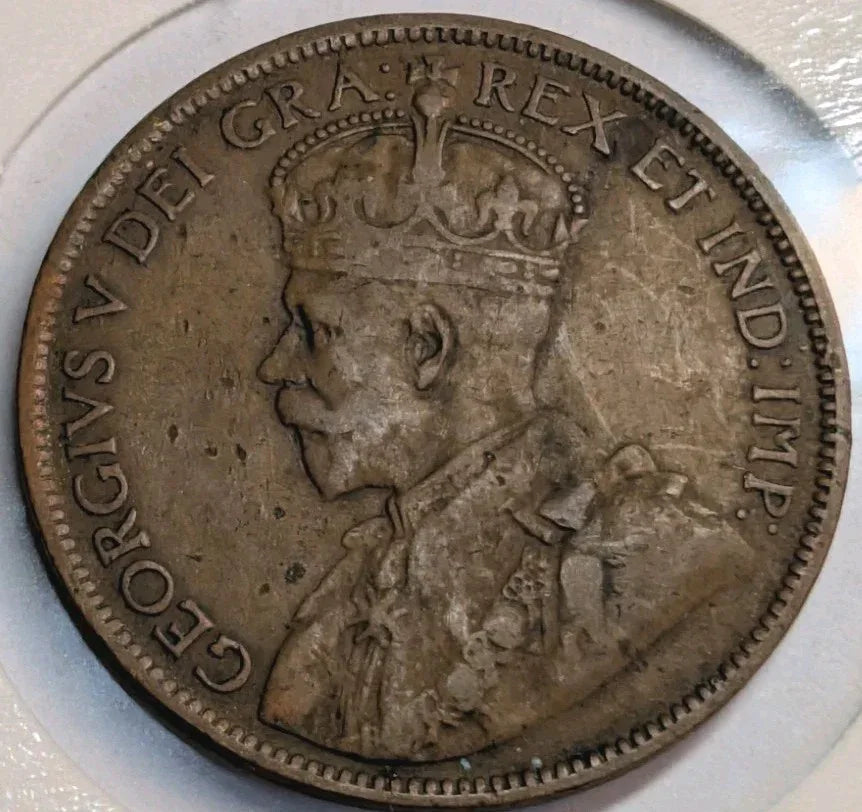 ONLY 300.000 MINTED 1919 LARGE CENT NEWFOUNDLAND PRE CANADA COINAGE - VF - NumisFind