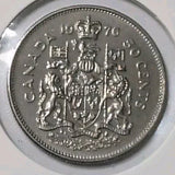 1976 Canada 50 cents - Circulated. - NumisFind