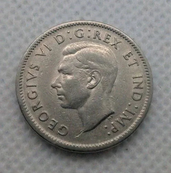 1942 Canada 5 Cent George VI Canadian Nickel Coin Five Cents - NumisFind