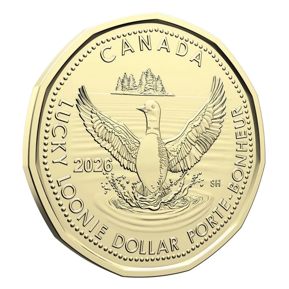 2026 Canada $1 Lucky Loonie Dollar Coin UNC – Collectible Loonie0