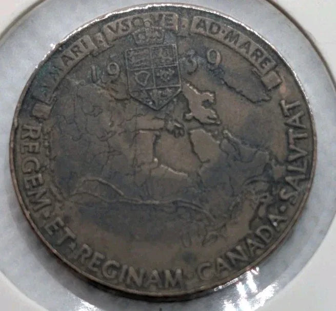 1939 Canada King George VI Royal Visit Bronze Medal - NumisFind