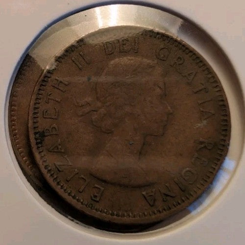 Lot Of 8 Circulated Canada 1 Cent Pre 1960 (G-VG Grade)13