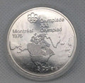 1973 Montreal Olympics .925 SILVER $5 Coin - Map - NumisFind