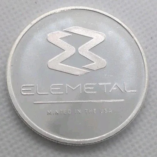 1 oz 999 Silver Round By Elemental Mint US Refinery 47 Ag Silver 107.8682 - NumisFind