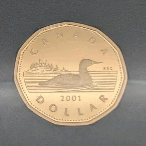 2001 Canada 8 Coin Proof Set With Special Edition Silver Dollar - NumisFind
