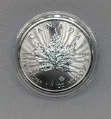 2025 Canada $5 Silver Maple Leaf Coin .9999 Pure 1 oz Fine Silver Bullion0