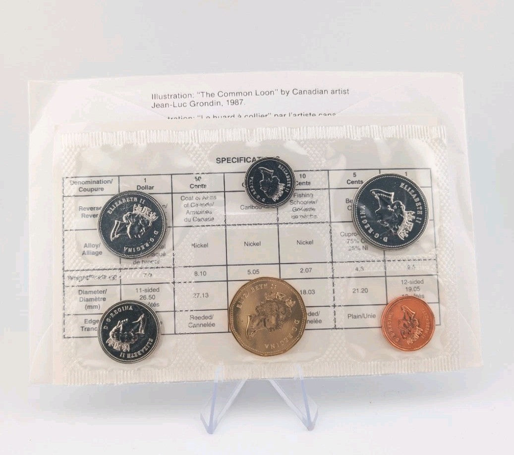 1995 Canada PL Uncirculated Proof Like Coin Set 1