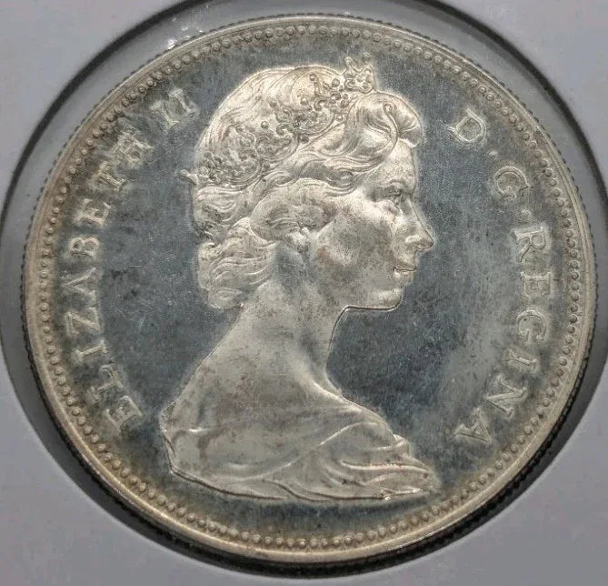 Canada 1967 $1 dollar Silver Coin Circulated - NumisFind