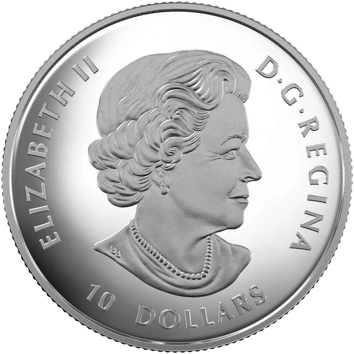 2016 Canada $10 fine silver coin - Celebration of love1