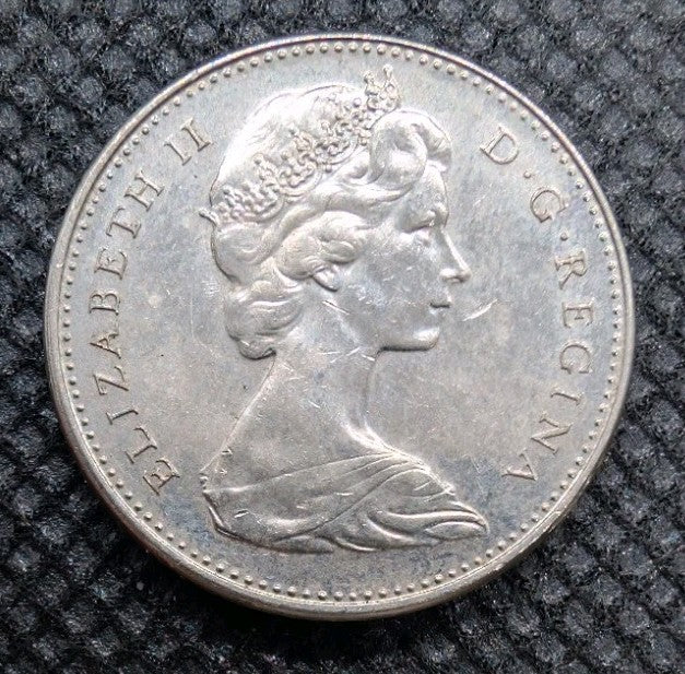 1971 Canada 5 Cent George VI Canadian  Nickel Coin Five Cents1