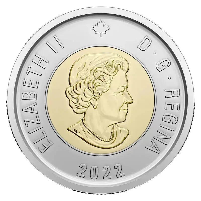2022 Canada Toonie Summit Series Hockey 50th anniv $2 from roll BU - NumisFind