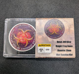1 oz  Zombucks KOOKABURIED Colorized World Series Round .999 Fine Silver1