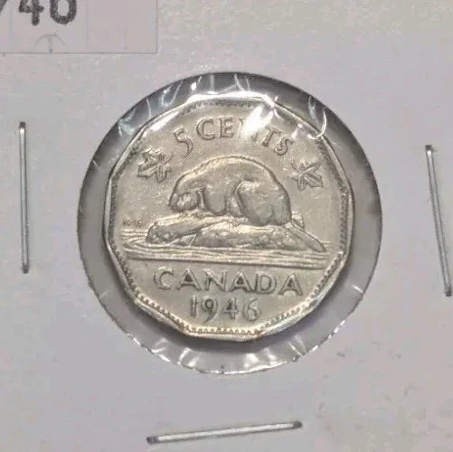 1946 1947 1948 Canada Five Cent 5c LOT OF 3 NICKELS - NumisFind