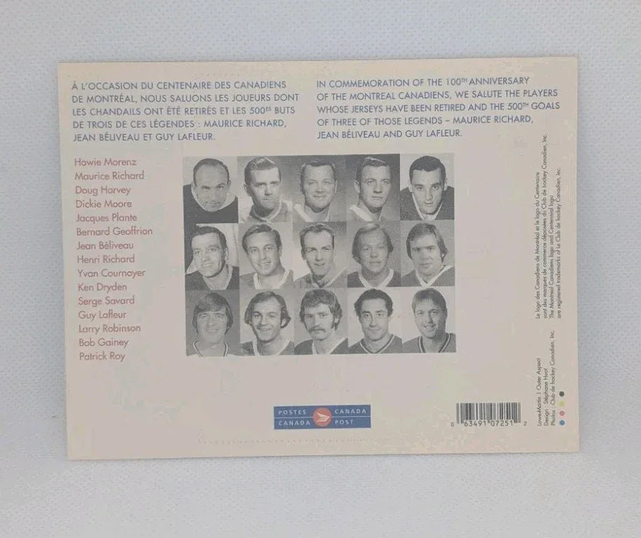 Canada - FDC - 2340 - Montreal Canadiens 100th Anniversary - 2009 - NumisFind