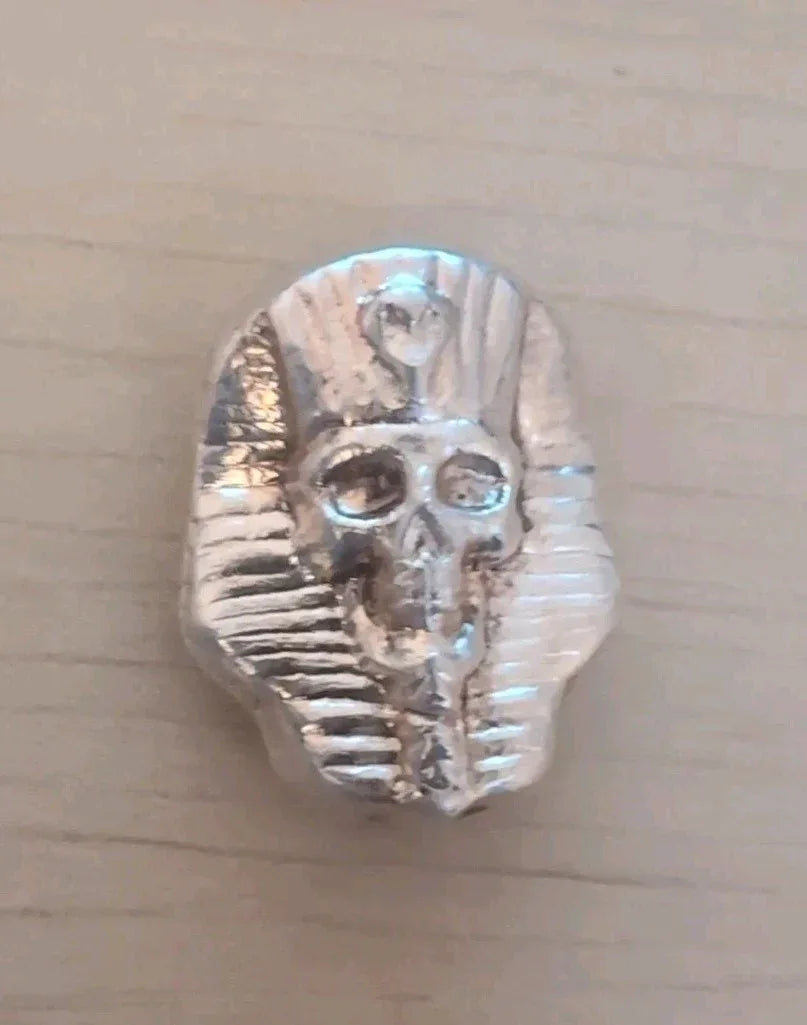 RSSC 999 Solid Silver Egyptian Pharaoh Silver Coin Bullion 1.5oz Genuine - NumisFind