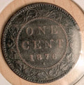 1876 H - Canada 1 one cent large penny - VG-8 - NumisFind
