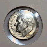 1955 "S" Roosevelt Dime 90% Silver UNC Condition 10 Cent US Coin - NumisFind