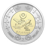 NEW ! 2024 Aviation Toonie $2 No Color Canada Special Wrap RCM Roll - 25 coins1