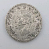 1947ML Canada 10c Silver coin Dime - 2g of pure silver1