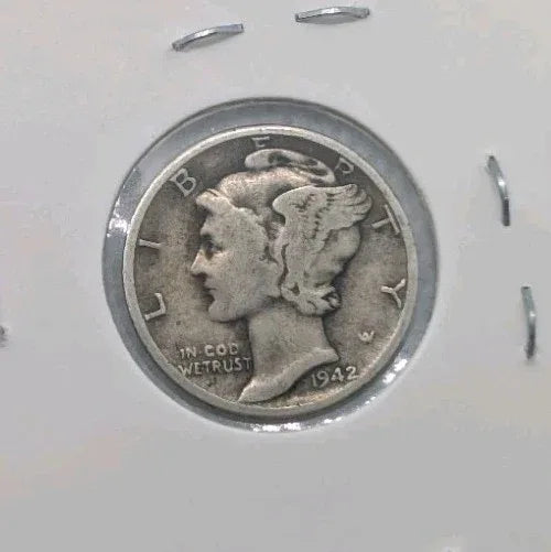 Mercury dime lot of 7, 1940 To 1945. 90% silver coins - NumisFind