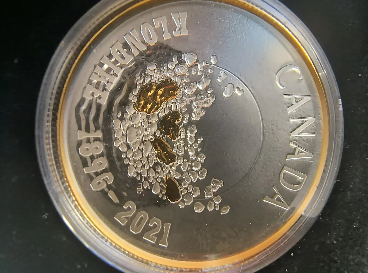 125th Anniversary of the Klondike Gold Rush: Panning for Gold - 1oz Pure Silver - NumisFind