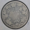1919 Canada 25 cents .925 silver George V - NumisFind