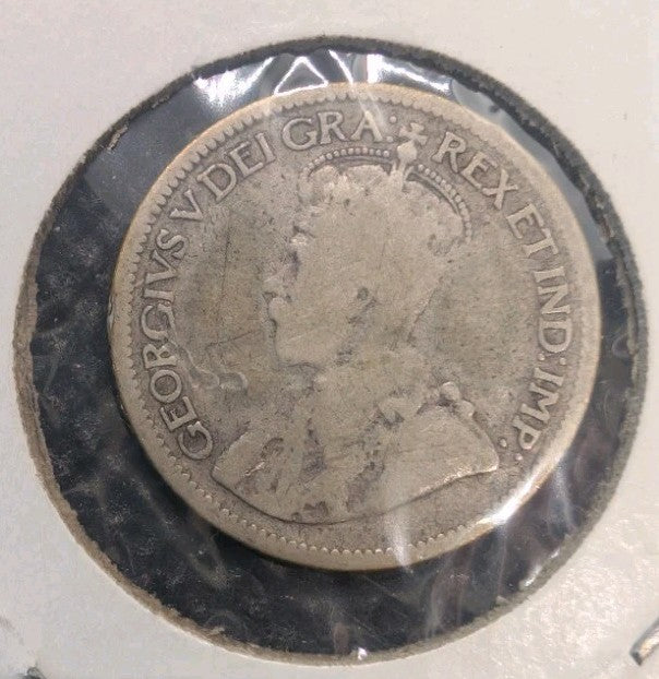 1930 Canada 10 Cents Silver Dime VG8 - George V1