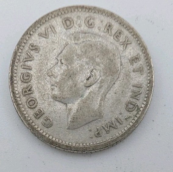 1946 Canada 10c Silver coin Dime - 2g of pure silver1