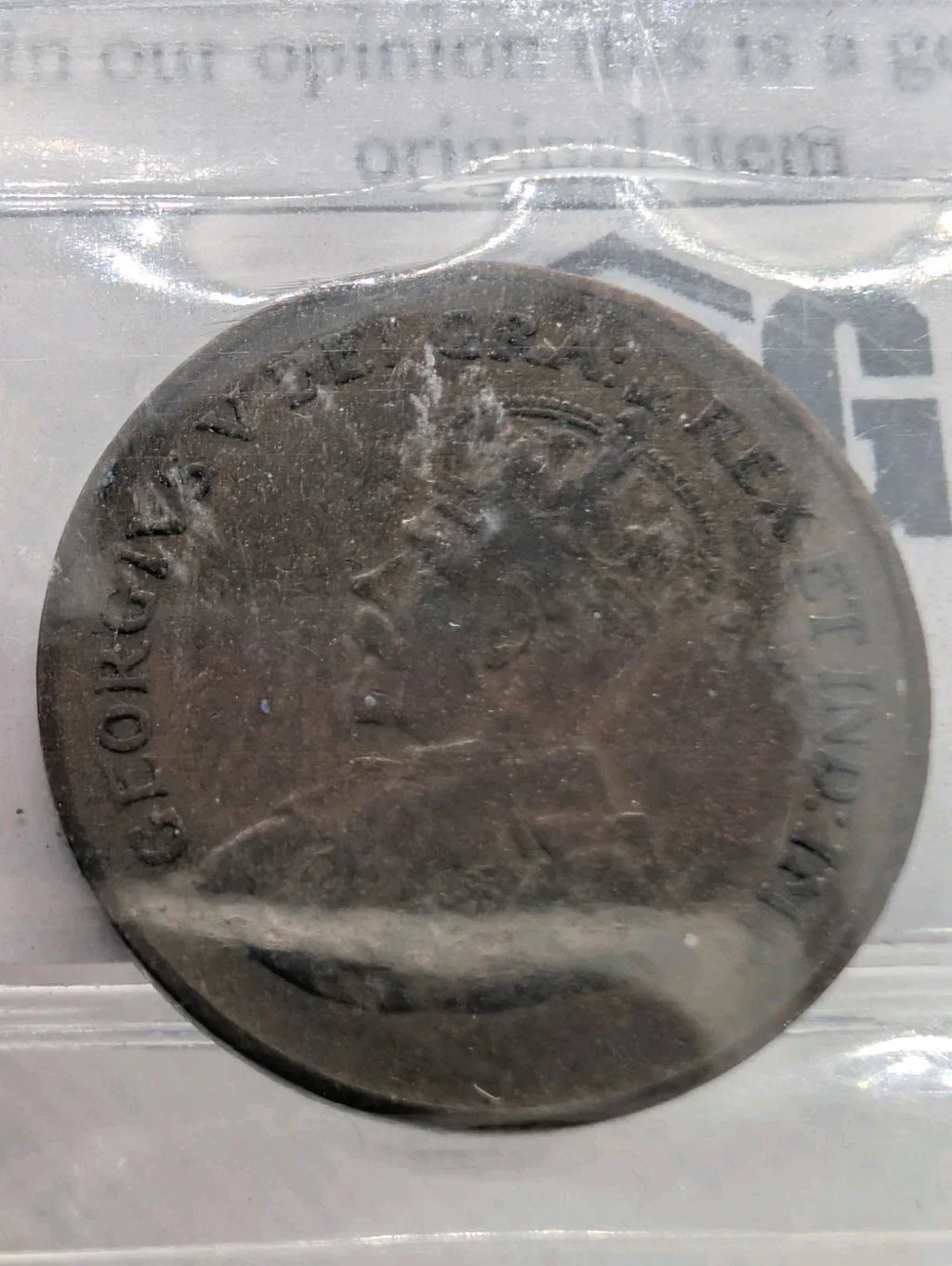 1930 CANADA 1 ONE CENT CoinMart Certified F-15 - NumisFind
