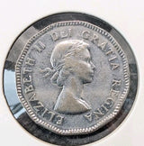 1953 NSF Far Canada 5 Cent George VI Canadian  Nickel Coin Five Cents1