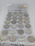 1937-1968 SILVER Canadian Quarter 25 Cents Lot Of 30 - 4.94 Oz of Pure Silver0